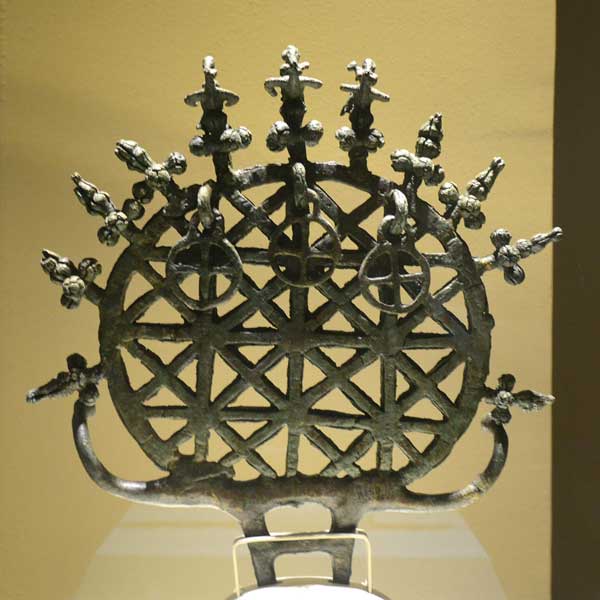 Pre-Hittite sun in the Museum of Anatolian Civilisations Ankara